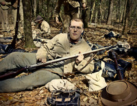 Member of the Virginia Reserves, Battle of Bentonville, 2015  Civil War Reenactment