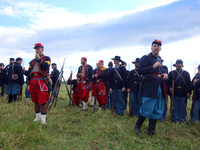Zouaves II, Cedar Creek, VA  2014  Civil War Reenactment