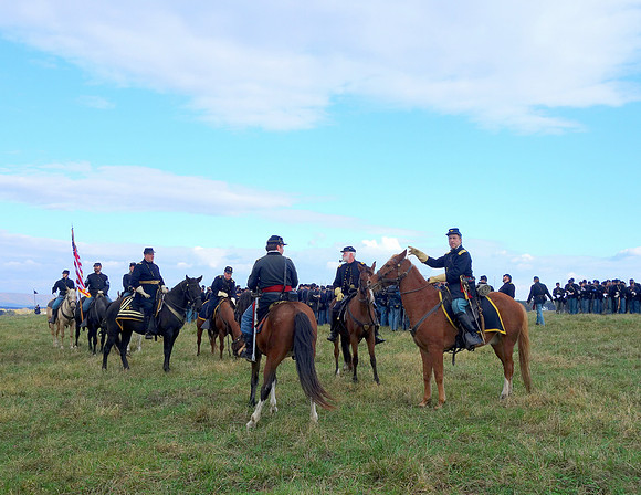 Orders, Cedar Creek, VA  2014  Civil War Reenactment