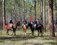 Artillery Consultation, Civil War Reenactment at Olustee, FL 2023
