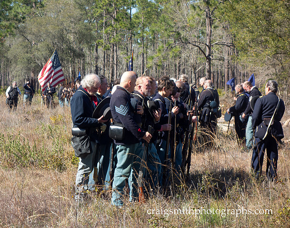 Battlefield Benediction, Civil War Reenactment at Olustee, FL 2023