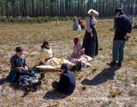 Civillian Spectators, Civil War Reenactment at Olustee, FL 2023