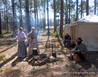 Camp Cooks, Civil War Reenactment at Olustee, FL 2023