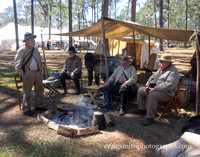Confederate Veterans,  Civil War Reenactment at Olustee, FL 2023