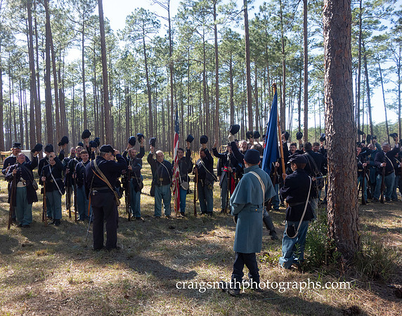 Hurrah! Hurrah! Hurrah! Civil War Reenactment at Olustee, FL 2023