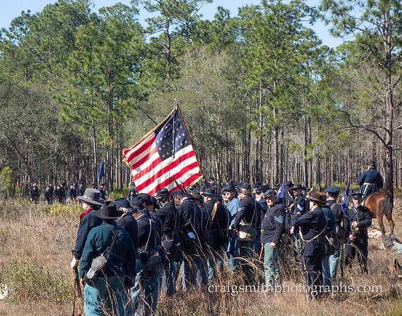 Waiting for Orders, Civil War Reenactment at Olustee, FL 2023