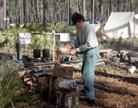Camp Chores II, Civil War Reenactment at Olustee, FL 2023