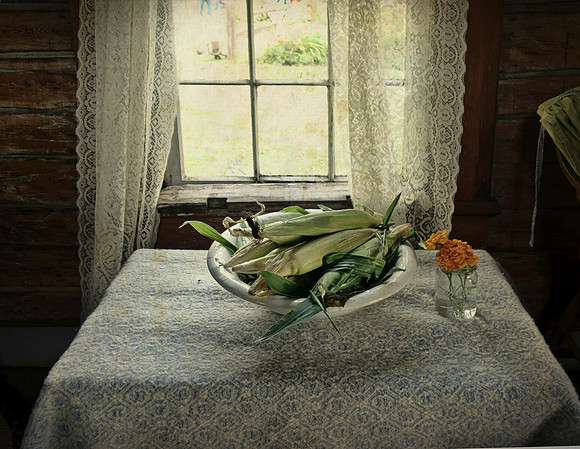 Sweet Corn Still Life, 2015