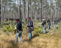 Union Skirmishers II, Civil War Reenactment at Olustee, FL 2023