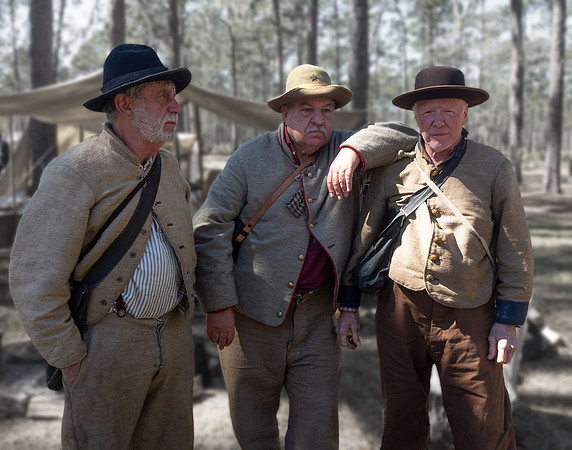 Comrades in Arms, Civil War Reenactment at Olustee, FL 2023