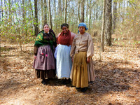 Civilian Reenactors, Bentonville, NC  2015  Civil War Reenactment