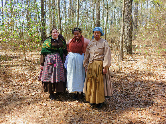 Civilian Reenactors, Bentonville, NC  2015  Civil War Reenactment