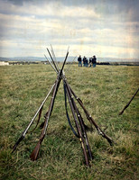 Muskets, Cedar Creek, VA, 2014  Civil War Reenactment