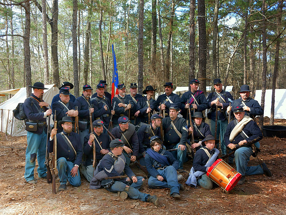 Union Veterans II, Bentonville, NC  2015  Civil War Reenactment