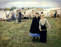 Sister and Brother, Cedar Creek Reenactment, 2014