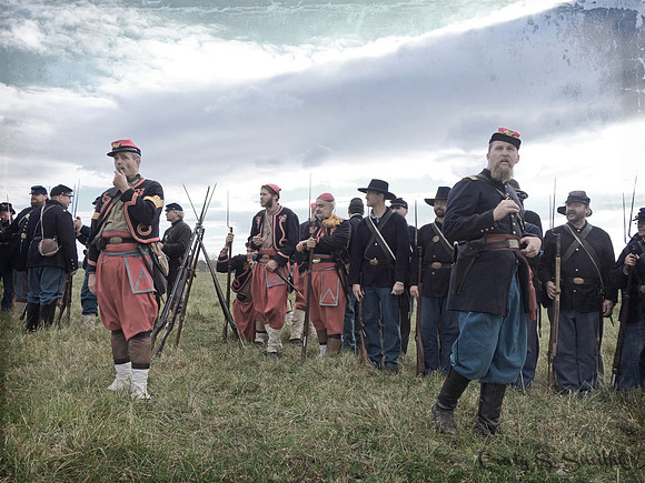 Zouaves, Cedar Creek, VA 2014