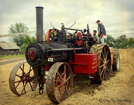 Avery Steam Tractor, Nowthen Threshing Bee 2015