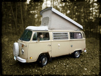 Ruby Drives It, 1978 VW Camper Van, 2012