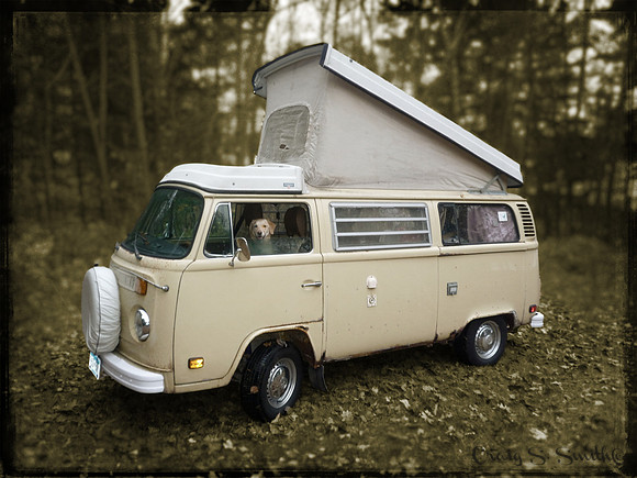 Ruby Drives It, 1978 VW Camper Van, 2012
