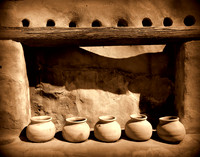 Storage Jars, Tumacacori Mission, NM 2018