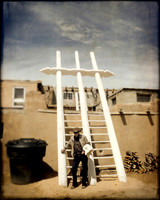 My Buddy Slim at the Acoma Pueblo, NM, 2023