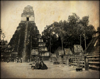 Main Plaza, Tikal, Guatemala 1988