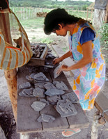 Ms. Garcia, Slate Carver, Belize, 1988