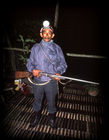 Night Watchman, Santa Elena, Belize 1988