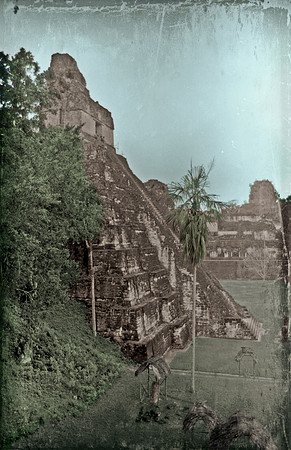 Tikal Pyramid, Guatemala  1988