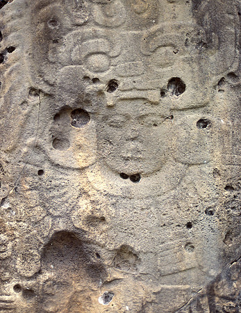 Tikal Stela II, Guatemala  1988