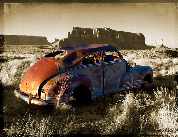 Desert Relic, Monument Valley, AZ 2017