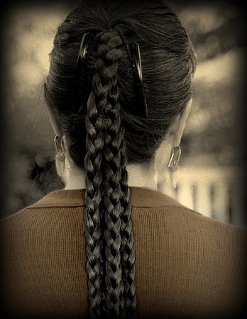 Kathleen's Braids, 1986,  2019