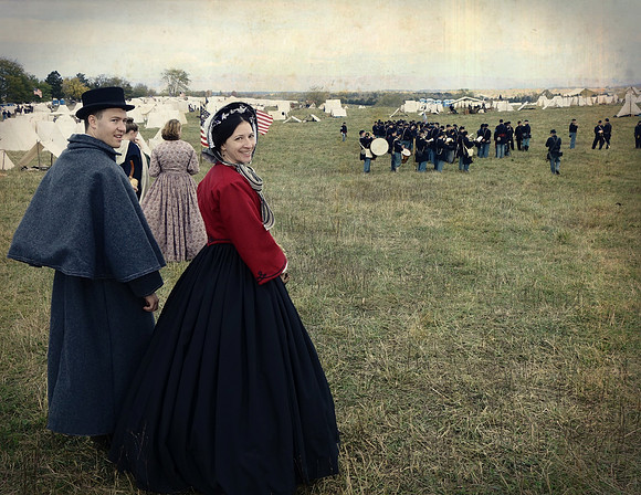 Yankee Belle, Cedar Creek Cedar Creek, VA  2014  Civil War Reenactment