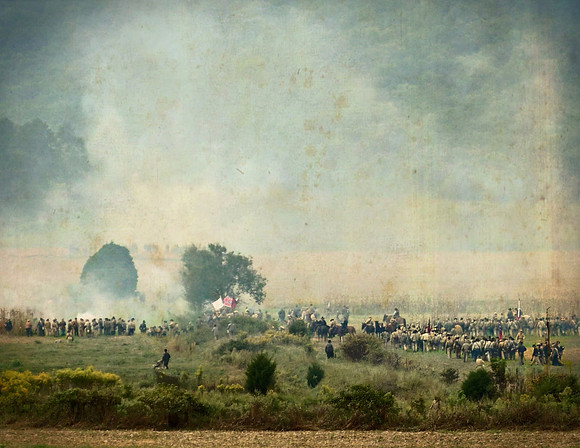 Confederates Advance, Chickamauga,2013  Civil War Reenactment