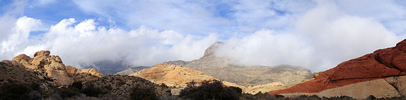 Red Rocks Canyon Panorama, NV  2014
